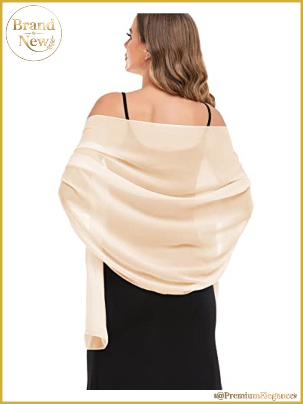 Chiffon Shawl Wrap Formal Evening Wedding Scarf Sheer Cover Up